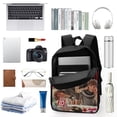 thumbnail image 3 of 17 Inch Casual Shoulder Bookbag, One Direction Backpack Knapsack Travel Bag Outdoor Hiking, 3 of 8