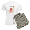 thumbnail image 6 of CafePress - EASTER ALPACHA Pajamas - Men's Light Loose Fit Cotton Pajama Set, 6 of 7