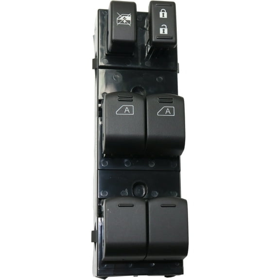 Window Switch Compatible with 2009-2014 Nissan Murano 6Cyl 3.5L Front, Left Driver