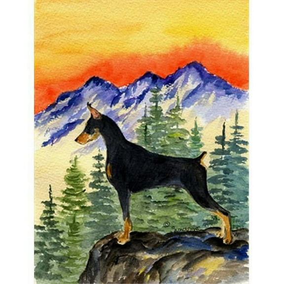 Doberman Flag - Garden Size, 11 x 15 in.