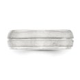 thumbnail image 3 of 925 Sterling Silver 7mm Ring Size 10 Wedding Fancy, 3 of 10