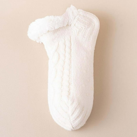 Ladies Warm Solid Color Floor Socks Non Knitted Coral Socks Lightweight Socks Women Woman Socks Adult Women Volleyball Long Socks Feet Compression Socks Women Socks for Girls Support Socks for Women