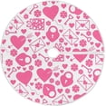 thumbnail image 1 of FMSHPON Valentine's Day Mother's Day Red Heart Love Xmas Christmas Tree Skirt Stand Mat for Holiday Party Decoration Indoor Outdoor 36 inches, 1 of 6
