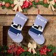 thumbnail image 6 of Lsque 18 Inches Bernese Mountain Dog Sitting Bath Tub Pattern Christmas Stockings Hanging Ornaments,Knitted Xmas Fireplace Hanging Stocking,Holiday Decoration, 6 of 7