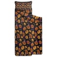 thumbnail image 2 of Halloween Pumpkins with Witch Hats Toddler Nap Mats for Kids Preschool,60"x20" Sleeping Mat Bag or Kids,Toddler Sleeping Bag,Toddler Nap Mat or Daycare, 2 of 6