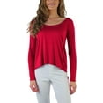 thumbnail image 2 of ToBeInStyle Women's Long Sleeve Round Crew Neck T-Shirt, 2 of 7