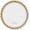 Gold, variant on Rope Design Metal Frame, 4x4 Round, Gold