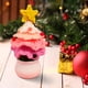 thumbnail image 5 of Fiudx Adorno Navideño de Ganchillo, Flores de Algodón de Leche Hechas a Mano, Decoración Duradera En Maceta, Decoración para Escritorio y Coche, Ideal para Regalo Navideño, Tamaño 16 X 9 Cm, 5 of 7