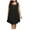 Black, variant on FcBaudy Sleeveless Round-Neck Dress,Summer Dresses for Women,Womens Dresses Women's Spring/Summer Sleeveless Casual Tank Dress Loose Round-Neck Pleated Button Up Oversized Dress Women Dress