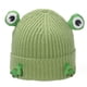 thumbnail image 1 of Gorro de lana con protección para las orejas con forma de rana de dibujos animados, divertido gorro de lana holgado y cálido para esquiar en invierno, 1 of 5