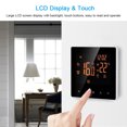 thumbnail image 4 of Smart Thermostat Digital Temperature Controller LCD DisplayTouch Screen Week Programmable Electric Floor Heating Thermostat for Home School Office Hotel 16A, 4 of 8