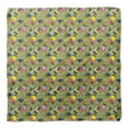 thumbnail image 4 of Bimba Green Circle & Triangle Geometric Printed Pure Silk Scarf Neck Wrap Summer Hair Bandanas For Women 40 x 40 Inches, 4 of 6