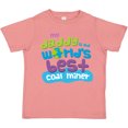 thumbnail image 3 of Inktastic World’s Best Coal Miner Daddy Boys or Girls Toddler T-Shirt, 3 of 5