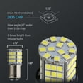 thumbnail image 3 of 2X 1157 40W High Power 6000K Xenon white SMD LED Turn Signal Light Bulbs, 3 of 9