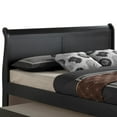 thumbnail image 4 of Glory Furniture Louis Phillipe Full Trundle Bed in Black, 4 of 7