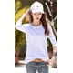 thumbnail image 4 of Camiseta Casual Algodón Manga Larga Para Muje Cuello Redondo, 4 of 6