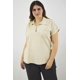 thumbnail image 1 of Camisa de lino Roman Fashion /Tallas Extras, 2295 (Beige) beige 36, 1 of 7