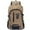 Khaki, variant on Men's Leisure Canvas Backpack with Multiple Compartments, Adjustable Straps, Versatile for Daily Use, Outdoor Activities, and Travel