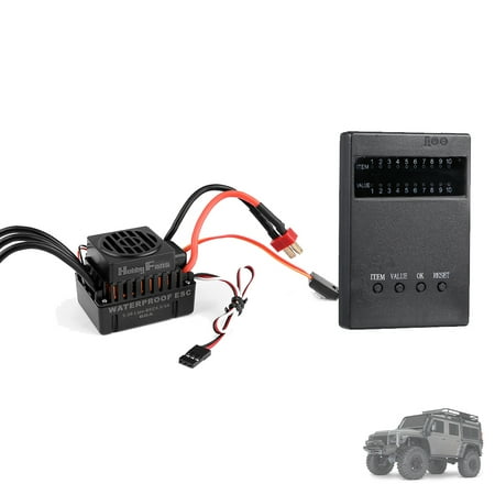 goolrc 60a esc programming without card