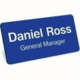 thumbnail image 3 of SUTENGDA Custom Laser Engraving Metal Name Tags Badge for Business Personalized Identification ID Tag with Pin  Clear And Easy to Read., 3 of 4