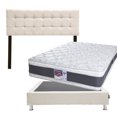thumbnail image 1 of Colchón Matrimonial + Cabecera Catania + Box Spring Air DICASA Júpiter, 1 of 8