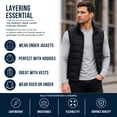 thumbnail image 4 of 5-Pack Men's Long Sleeve Crew Neck T-Shirt Tee Soft Work Casual Jersey Tees, 4 of 7