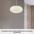 thumbnail image 3 of OULII Oval Paper Lantern Lampshade Lightweight Softens Light Replacement for Home Lanterns, 3 of 8