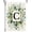 Initial C, variant on Monogram Garden Flag Initial Letter B 12x18 Inch Double Sided for Outsdie, Small Spring Floral Family Last Name Welcome Decoration for Outdoor Lawn Yard