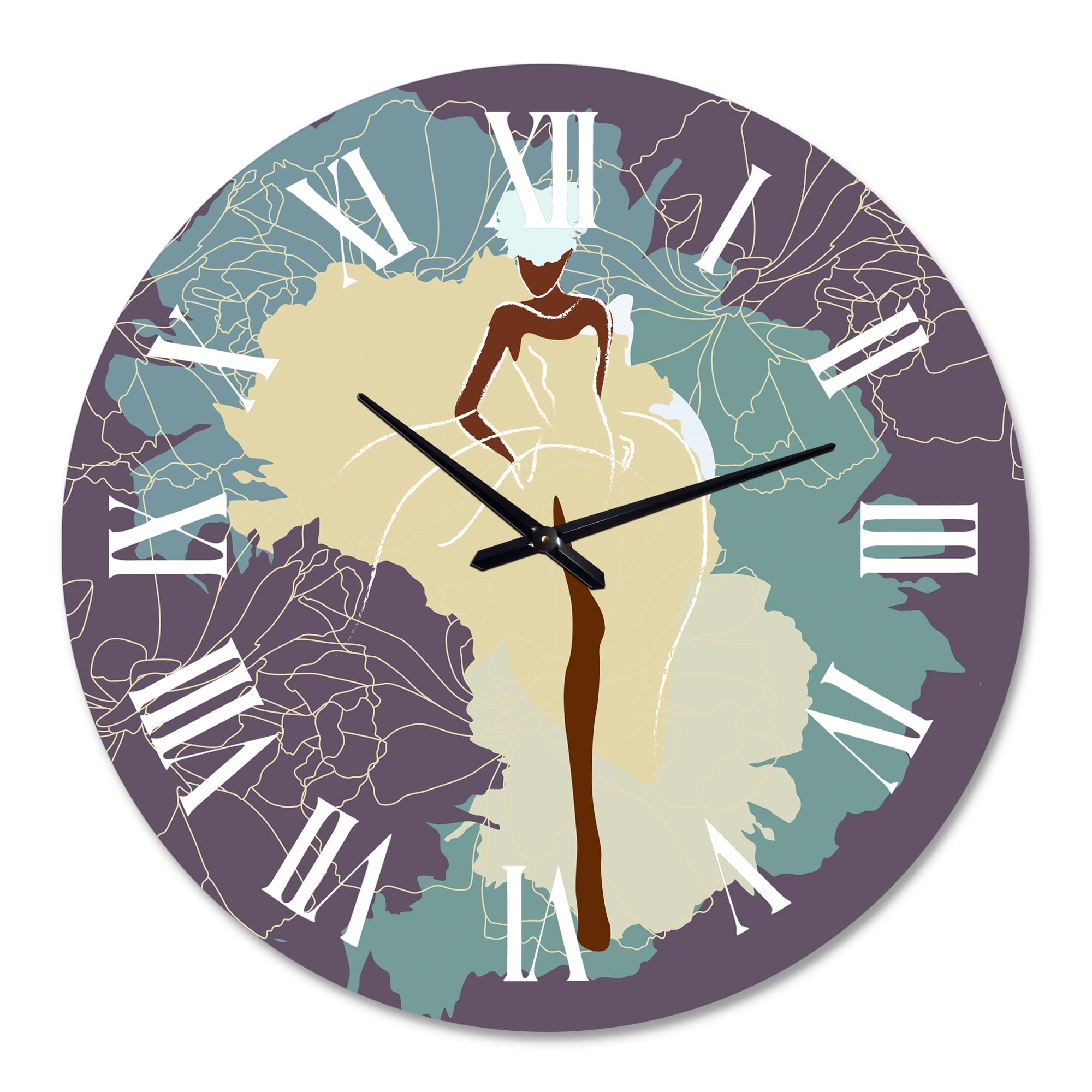 Designart 1 in Modern/Contemporary Wall Clock