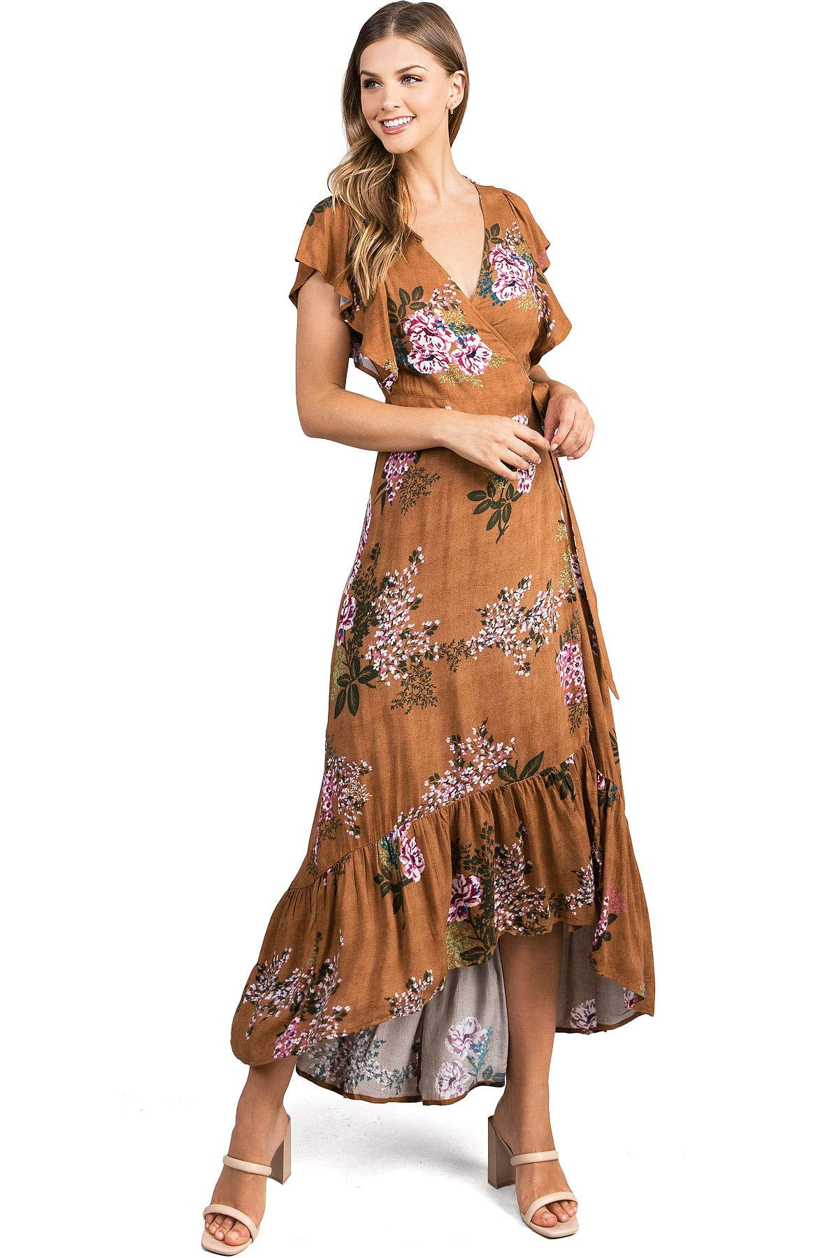 loose button down dress Loose Blue And Red Button Down Linen Maxi Dresses For Women Y753