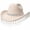 Beige, variant on White Rhinestone Fringe Cowboy Hat, Sparkly Western Cowgirl Cap for Festive Outdoor Events, White 56-58cm