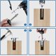 thumbnail image 5 of RV 4uds-Patas niveladoras M10 x 50 x Ø 40 mm, soporta 450 kg, pies regulables en altura, pies regulables en altura para muebles brillar Electrónica, 5 of 5