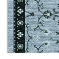 thumbnail image 6 of Ottomanson Aisle Runner Rug 1'10.5" x 35' Soft Non-Slip Indoor Rug, Mahal Blue, 6 of 6