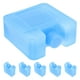 thumbnail image 1 of 6 unidades de bolsas de hielo reutilizables, ventiladores, refrigeradores portátiles, bloques de congelación para el hogar, bolsas de hielo de larga duración para camping., 1 of 6