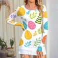 thumbnail image 2 of Long Sleeve Shirts for Women Crewneck Basic T-Shirts Casual Camouflage Slim Fit Stretch Women's Tops, 2 of 6