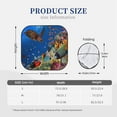 thumbnail image 3 of Fotbe Colorful Coral Reef 2-Piece Car Windshield Sun Shade | Sun Blocker for Car Windshield | Foldable Automotive Interior Accessories for Sun Protection-Medium, 3 of 7