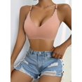 thumbnail image 2 of Scallop Trim Wireless Bra, Comfortable & Breathable Seamless Everyday Intimates Bra, Women's Lingerie & Underwear, 2 of 5