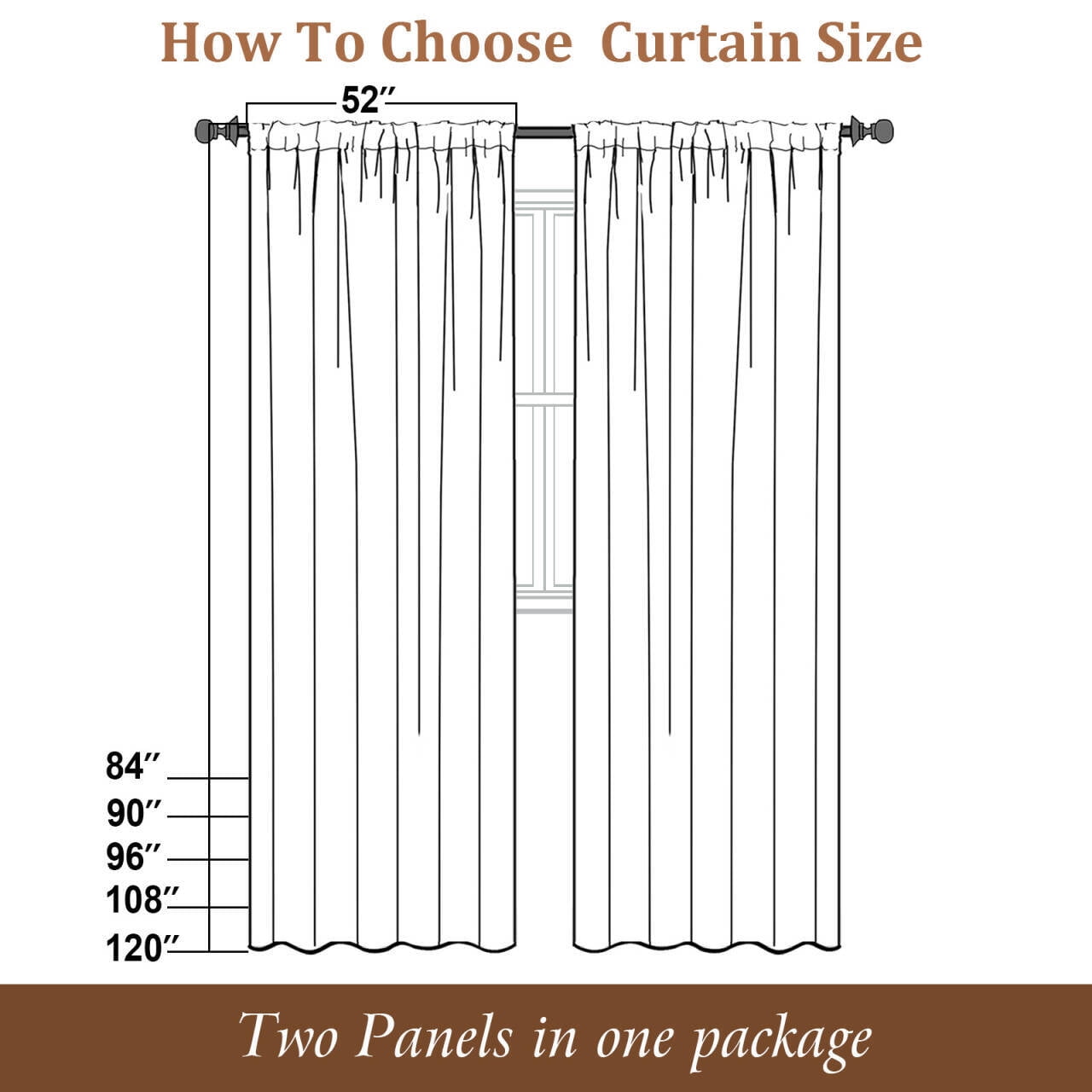 OVZME Judy Linen Curtains 84 Inch Length 2 Panels Set, Light Filtering Textured Farmhouse Window Curtain Drapes, Rod Pocket Style for Bedroom Living Room, Each 52Wx84L Inches, Linen