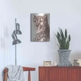 thumbnail image 4 of Luxe Metal Art 'Haste' by Barbara Keith, Metal Wall Art, 16"x24", 4 of 9
