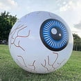 thumbnail image 5 of Halloween Decorations, 21.6 inch Halloween Inflatable Ghost Eyeball Remote Controller RGB Color Changing LED Light, Suitable for Indoor Outdoor Yard P, 5 of 5