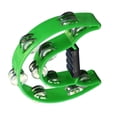 thumbnail image 2 of Musical Percussion Tambourine, Lightweight Sturdy Creativity And Imagination Inspiring Hand Tambourine Bell Handle Design Plastic  For Concert, 2 of 8