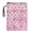 Pink Leopard Print, variant on HELLHERO Polyester Fabric Zipper Bag for Reading Lovers Book Lovers Gift for Travel Lightweight, Pink Leopard Roses LOVE