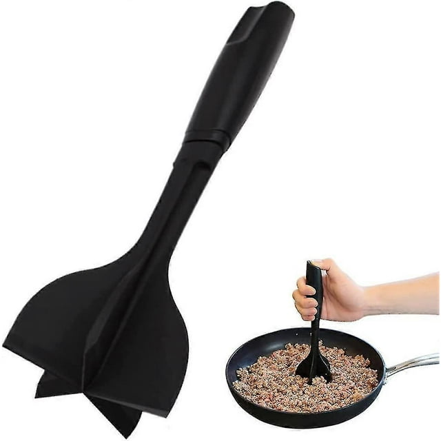 Meat , And Grinder For Hamburr Meat, Ground Beef, , Etc., Ant Potato Masher, Nylon Hamburr Chopper Utensils, N