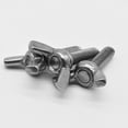 thumbnail image 5 of 5 Pcs M5 Butterfly Wing Hand Screws Bolts 304 Stainless Steel Fastener Assortment Set, Full Thread (M5X40mm), 5 of 5