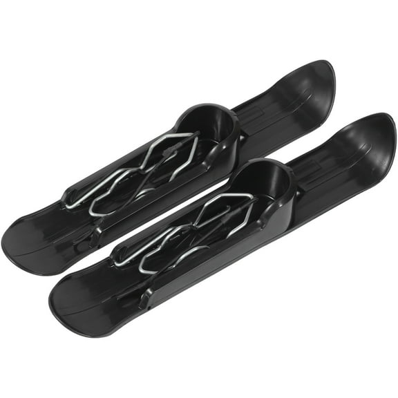 SEWCHICS Black Scooter Ski Sled Board for Kids and Adults, Easy Install, Outdoor Winter Toy