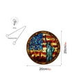 thumbnail image 2 of Acrylic Pattern Decoration Celebration Holiday Pendant, 2 of 7
