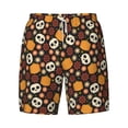 thumbnail image 4 of Lsque Mens Swim Trunks Skulls Pattern - Bathing Suit Compression Liner - Beach Swim Shorts Swimwear - (S-3XL) - Stretch Quick Dry -Medium, 4 of 9