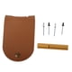 thumbnail image 2 of Bolsa Para Tablero De Puntuación De Juego De Cartas, Juego De Mesa De Cuero Estable Y Ligero De 2 Pistas De Cuero Y Metal Para Sala De Juegos, 2 of 7