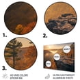 thumbnail image 3 of Designart "Whitaker Point in Arkansas II" Landscapes Metal Art Print, 3 of 5