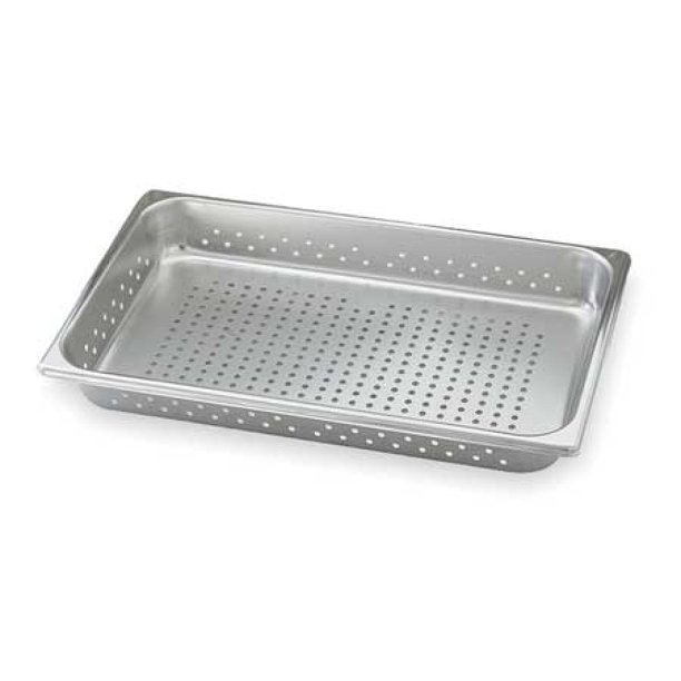 VOLLRATH 30043 Perforated Pan,FullSize, 14 Qt.